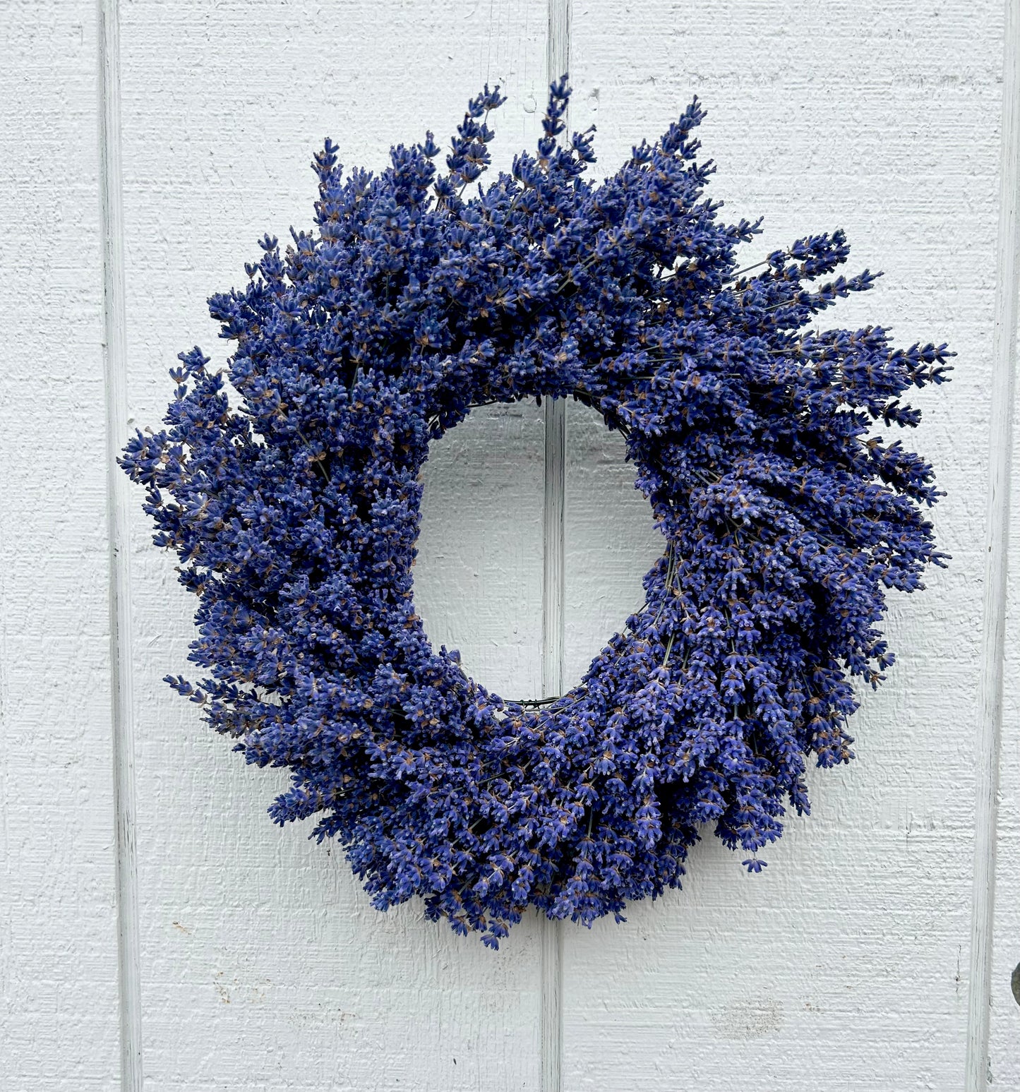 12 inch lavender wreath